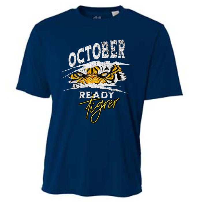 October Ready Tiger Funny Tiger D In October Ready Cooling Performance Crew T-Shirt