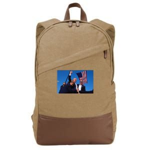 Old Row Trump Trump Rally Donald Trump 2024 Cotton Canvas Backpack