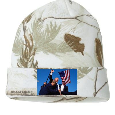 Old Row Trump Trump Rally Donald Trump 2024 Kati Licensed 12" Camo Beanie