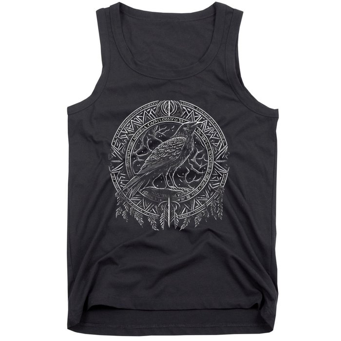 Odins Raven Viking Midgard Thor Walhalla Tank Top