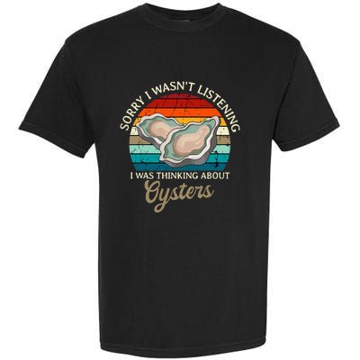 Oyster Retro Vintage Shucker Shelfish Seafood Mollusks Garment-Dyed Heavyweight T-Shirt