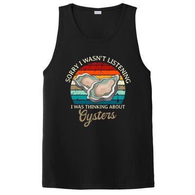 Oyster Retro Vintage Shucker Shelfish Seafood Mollusks PosiCharge Competitor Tank