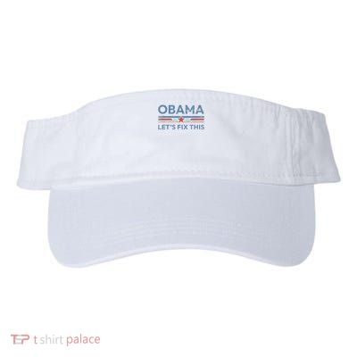 Obama Retro Vintage Patriotic 2028 Political Protest Rally Visor
