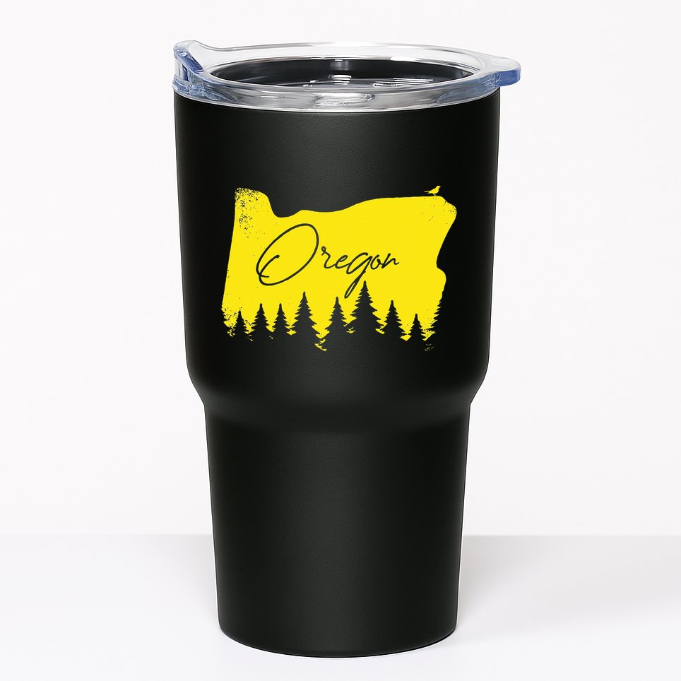 Oregon Retro Vintage Tumbler