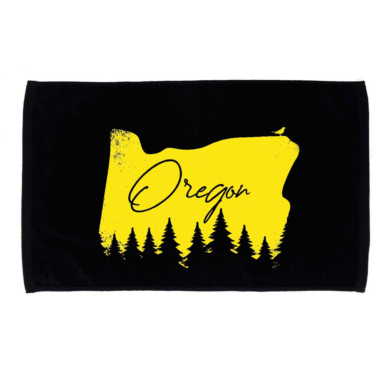 Oregon Retro Vintage Microfiber Hand Towel