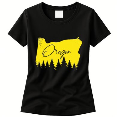 Oregon Retro Vintage Womens T-Shirt