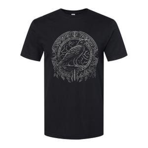 Odins Raven Viking Midgard Thor Walhalla Softstyle CVC T-Shirt