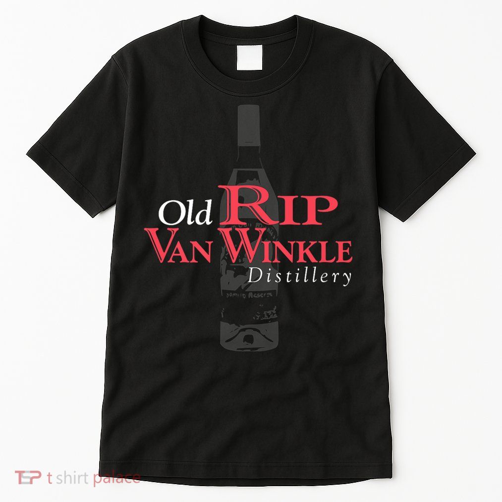 Old Rip Van Winkle Distillery Pappy Bourbon Whiskey Trail Tall T-Shirt