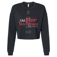 Old Rip Van Winkle Distillery Pappy Bourbon Whiskey Trail Cropped Pullover Crew