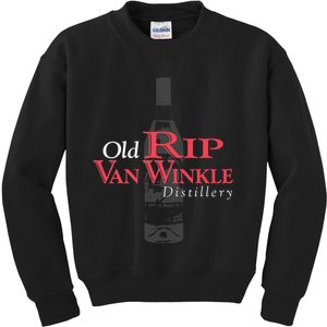 Old Rip Van Winkle Distillery Pappy Bourbon Whiskey Trail Kids Sweatshirt