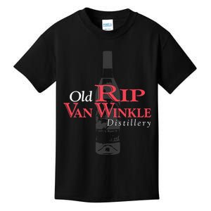 Old Rip Van Winkle Distillery Pappy Bourbon Whiskey Trail Kids T-Shirt