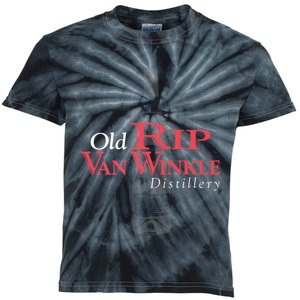 Old Rip Van Winkle Distillery Pappy Bourbon Whiskey Trail Kids Tie-Dye T-Shirt