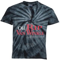 Old Rip Van Winkle Distillery Pappy Bourbon Whiskey Trail Kids Tie-Dye T-Shirt