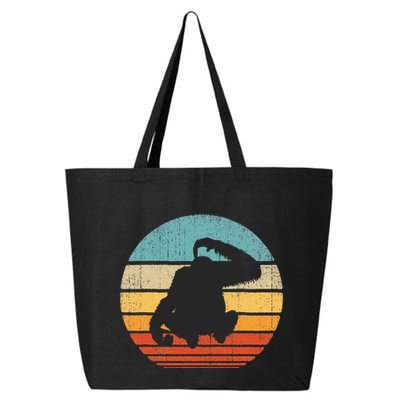 Orangutan Retro Vintage 60s 70s Sunset Mammal Animal 25L Jumbo Tote