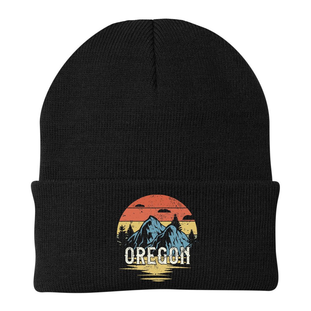 Oregon Retro Vintage Beanie