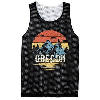 Oregon Retro Vintage Mesh Reversible Basketball Jersey Tank