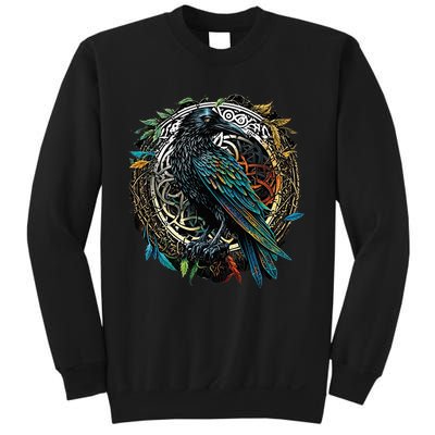 Odins Raven Viking Midgard Thor Walhalla Sweatshirt