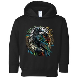 Odins Raven Viking Midgard Thor Walhalla Toddler Hoodie