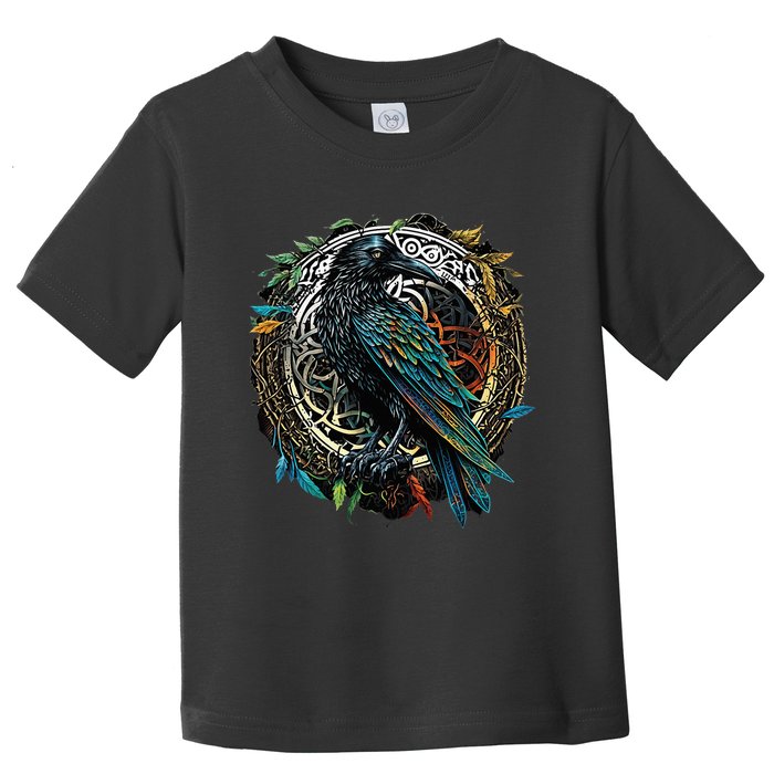 Odins Raven Viking Midgard Thor Walhalla Toddler T-Shirt