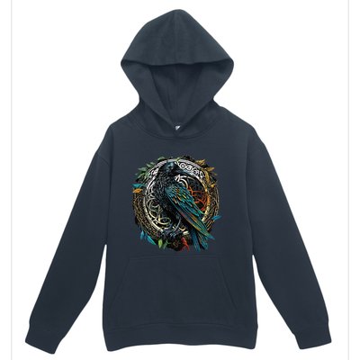 Odins Raven Viking Midgard Thor Walhalla Urban Pullover Hoodie