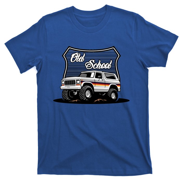 Off Road Vintage Hotrod Off Roader Old School Hot Rod Funny Gift T-Shirt