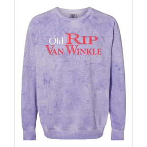 Old Rip Van Winkle Distillery Pappy Bourbon Whiskey Trail Colorblast Crewneck Sweatshirt