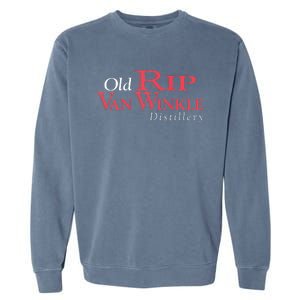 Old Rip Van Winkle Distillery Pappy Bourbon Whiskey Trail Garment-Dyed Sweatshirt