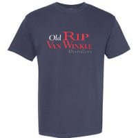 Old Rip Van Winkle Distillery Pappy Bourbon Whiskey Trail Garment-Dyed Heavyweight T-Shirt