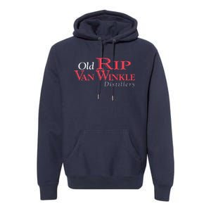 Old Rip Van Winkle Distillery Pappy Bourbon Whiskey Trail Premium Hoodie