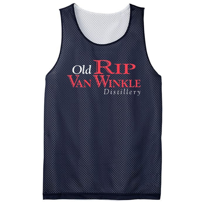 Old Rip Van Winkle Distillery Pappy Bourbon Whiskey Trail Mesh Reversible Basketball Jersey Tank