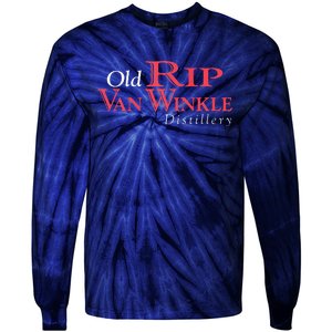 Old Rip Van Winkle Distillery Pappy Bourbon Whiskey Trail Tie-Dye Long Sleeve Shirt