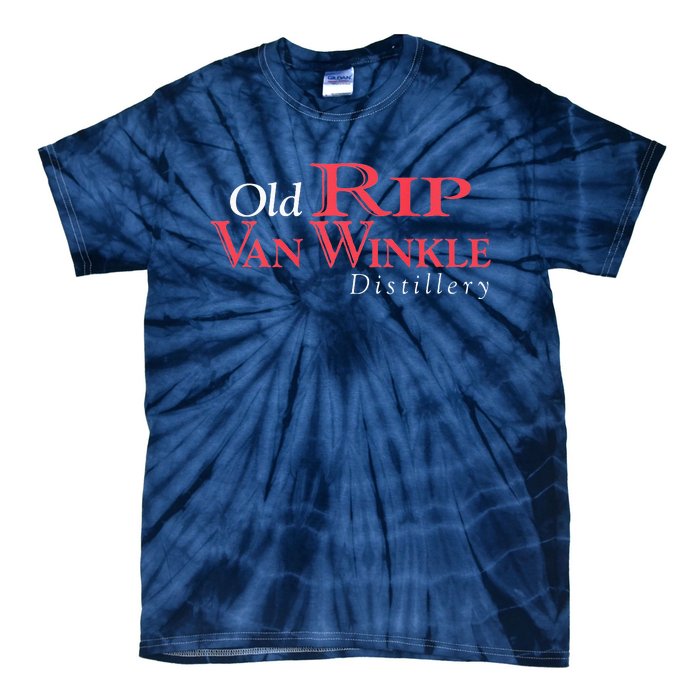 Old Rip Van Winkle Distillery Pappy Bourbon Whiskey Trail Tie-Dye T-Shirt