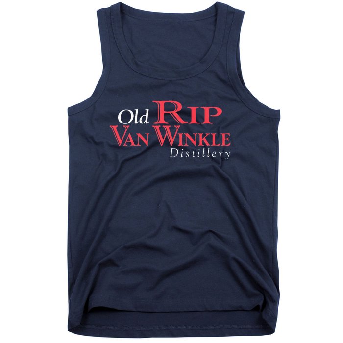 Old Rip Van Winkle Distillery Pappy Bourbon Whiskey Trail Tank Top