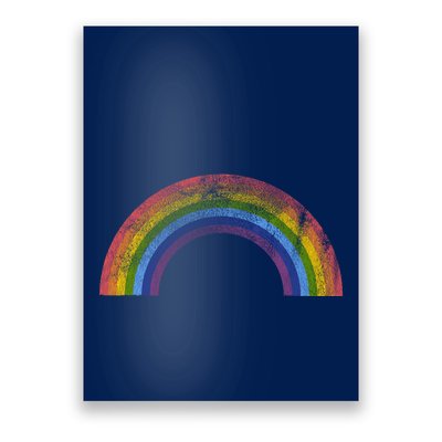 Original Rainbow Vintage Retro 80's Style Gay Pride Poster