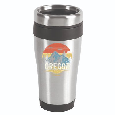 Oregon Retro Vintage 16oz Travel Tumbler