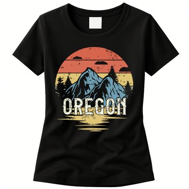 Oregon Retro Vintage Womens T-Shirt