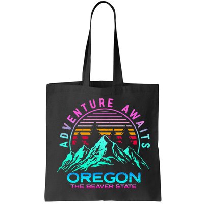 Oregon Retro Vintage Mountain Outdoors State Bag