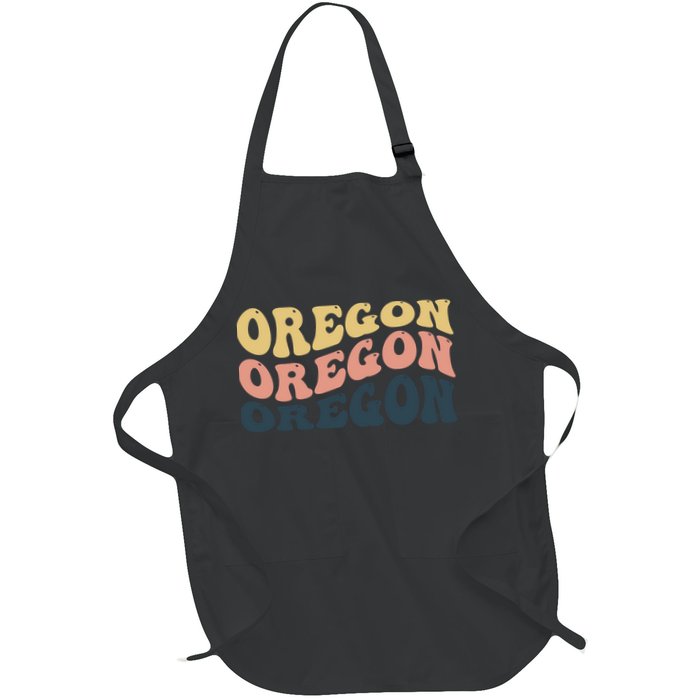 Oregon Retro Waves Apron