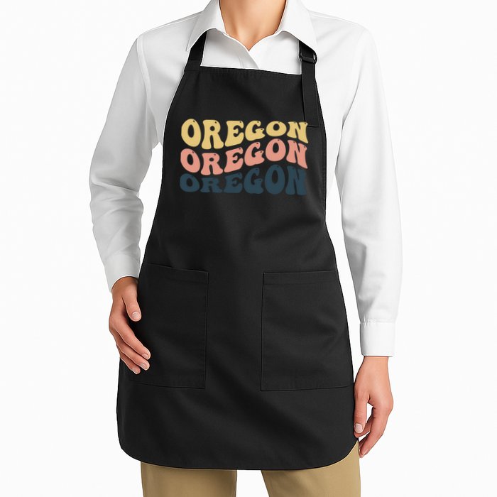 Oregon Retro Waves Apron
