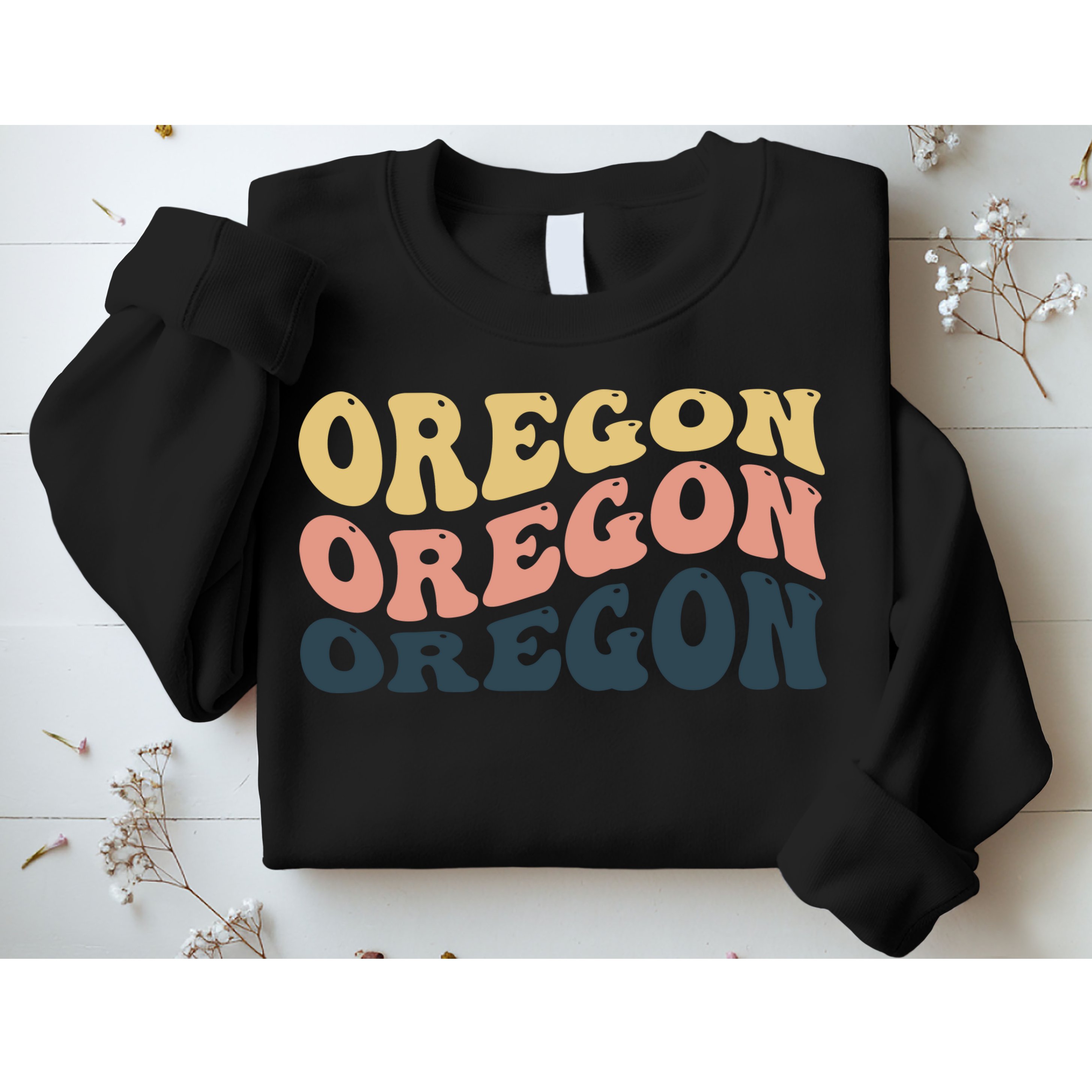 Oregon Retro Waves Sweatshirt
