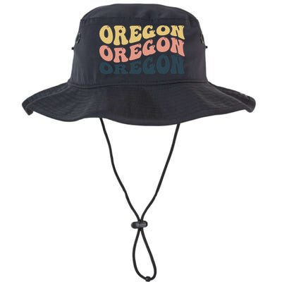 Oregon Retro Waves Bucket Hat