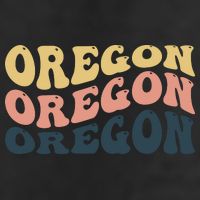 Oregon Retro Waves 15oz Campfire Ceramic Mug