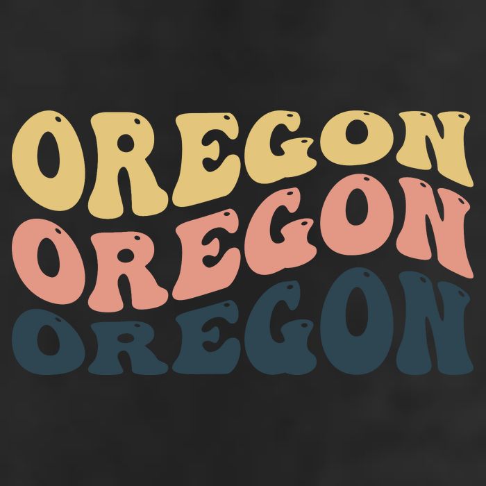 Oregon Retro Waves 15oz Campfire Ceramic Mug