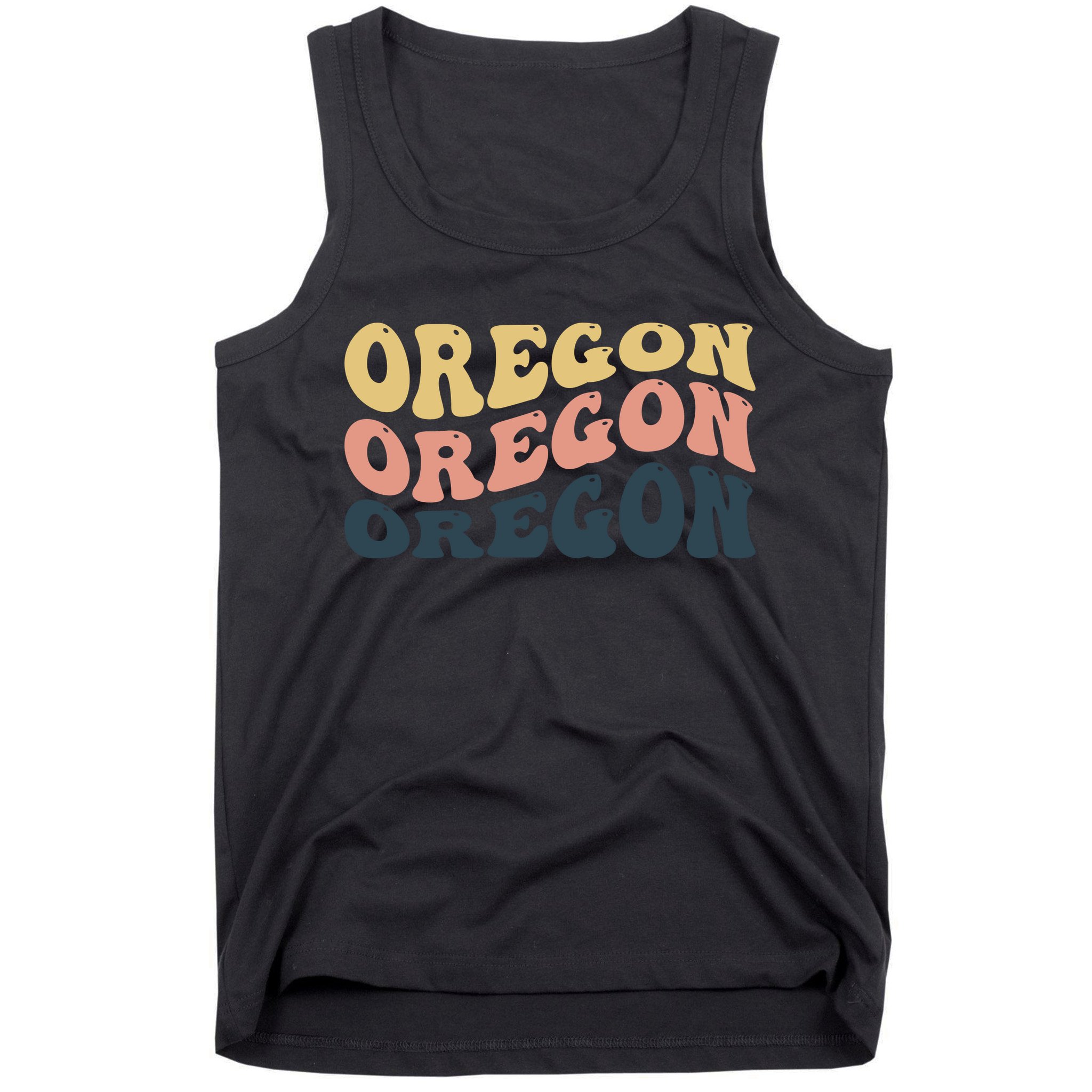 Oregon Retro Waves Tank Top