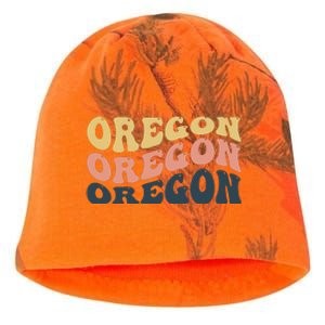 Oregon Retro Waves Kati - Camo Knit Beanie