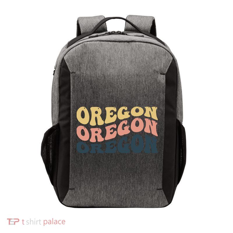 Oregon Retro Waves Vector Backpack