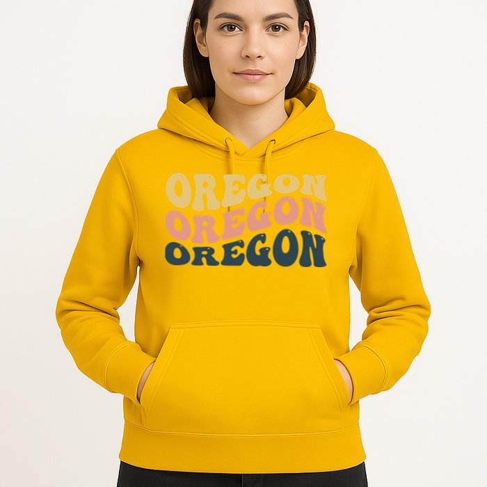 Oregon Retro Waves Hoodie