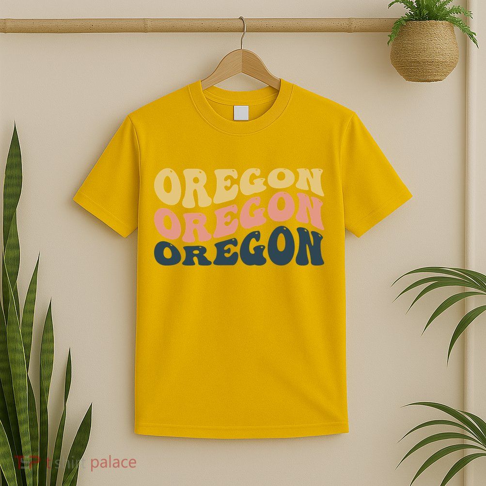 Oregon Retro Waves T-Shirt
