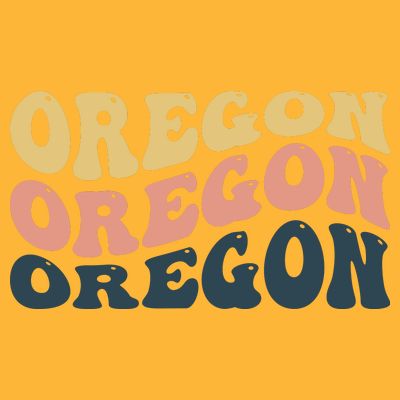 Oregon Retro Waves T-Shirt