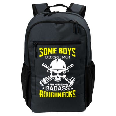 Oil Rig Worker Badass Roughneck Oilfield Worker Driller Daily Commute Backpack